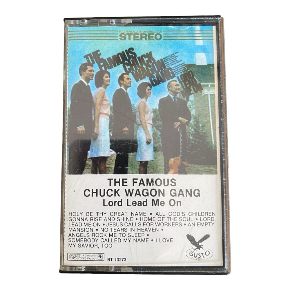 Vintage 1981 Chuck Wagon Gang Lord Lead Me On Cassette Tape Gospel Worship